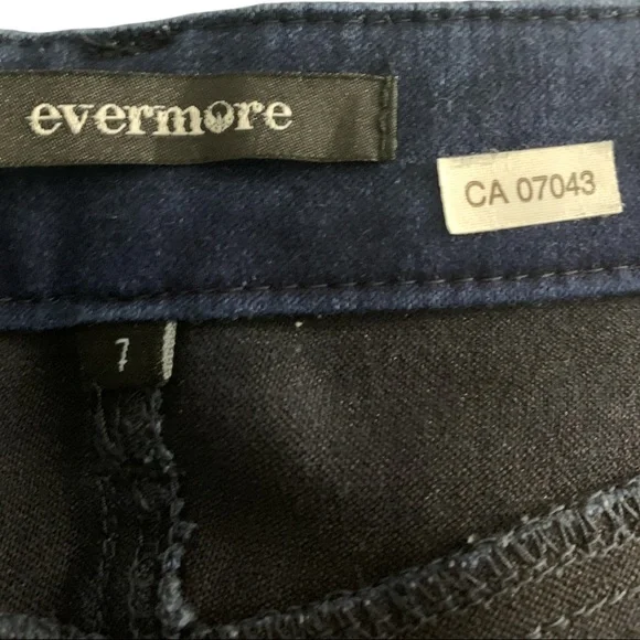 EVERMORE Dark Blue Slime Women’s boot cut Jeans - Picture 12 of 12